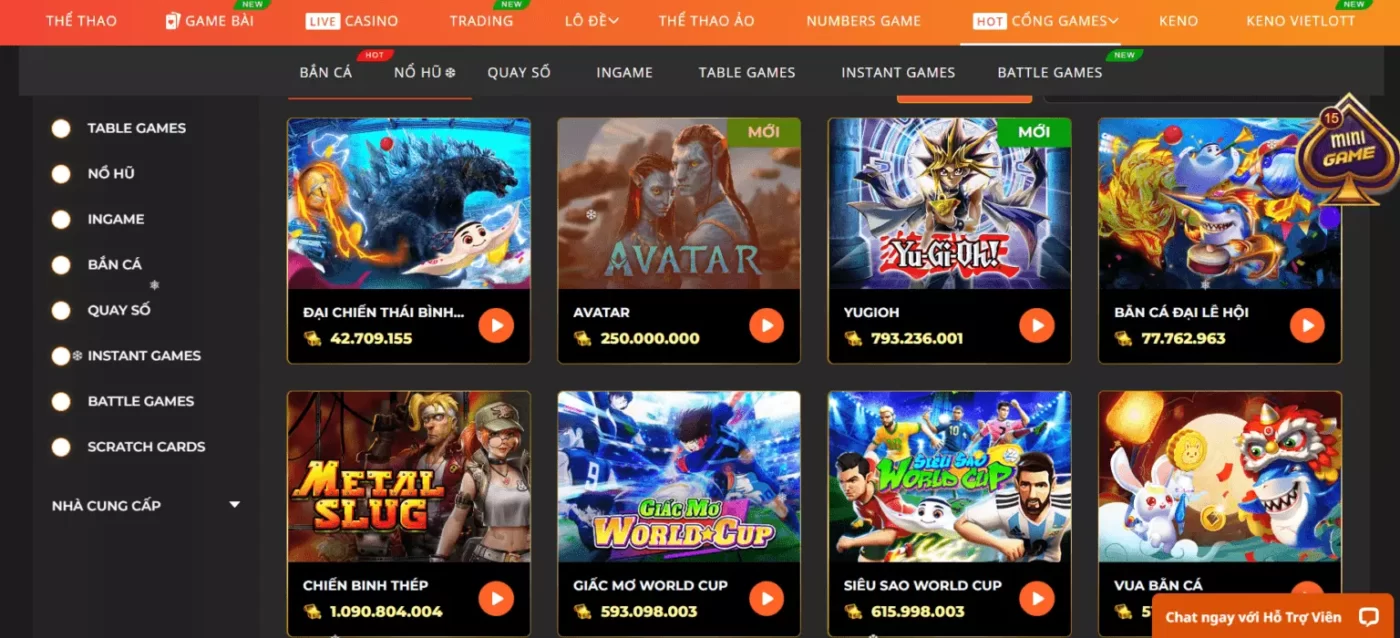 Thông tin liên hệ của trang web game Aw8 Max - Aw8